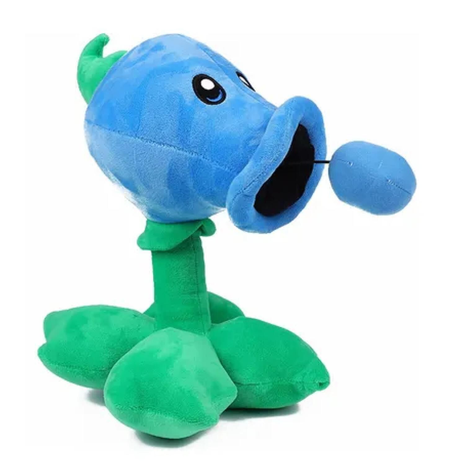 Juguete Peluche Planta Azul 25cm Plantas Vs Zombies Infantil image number 2.0