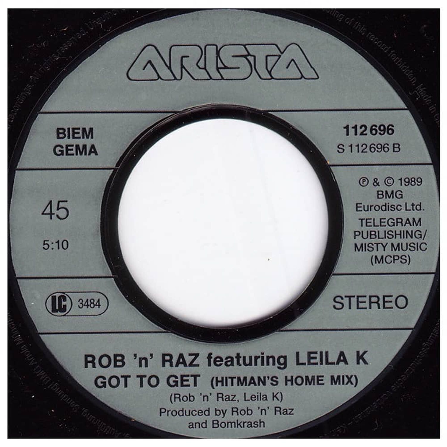 Leila K - Got To Get (hitman's Home Mix) | 7" Single Usado image number 3.0