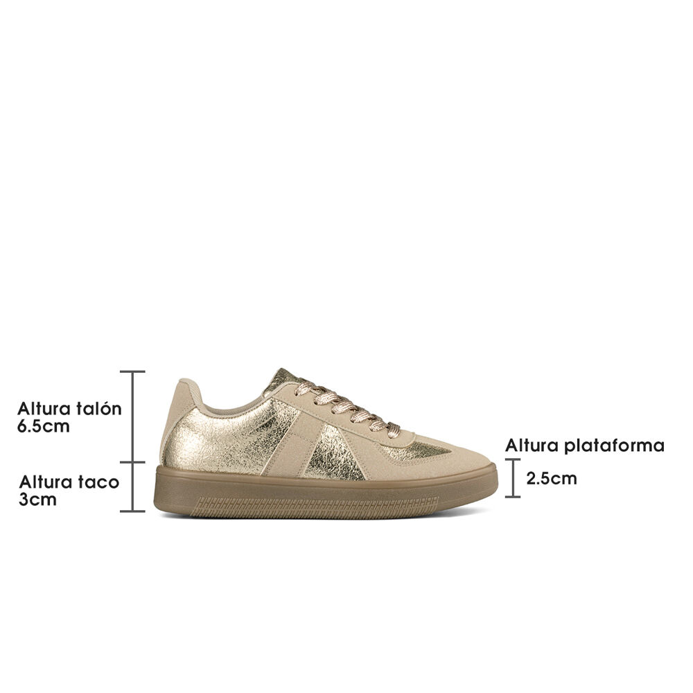 Zapatilla Deportiva Comfort Mujer Eco Cuero Weide Tfa201 image number 4.0