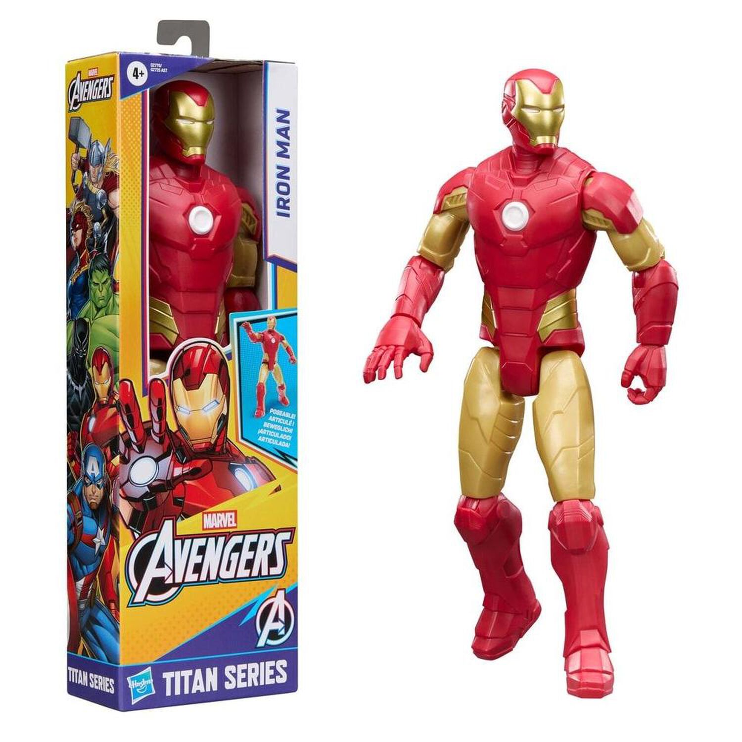 Figura De Acci&oacute;n Marvel Avengers Titan Hero Series Iron Man image number 2.0