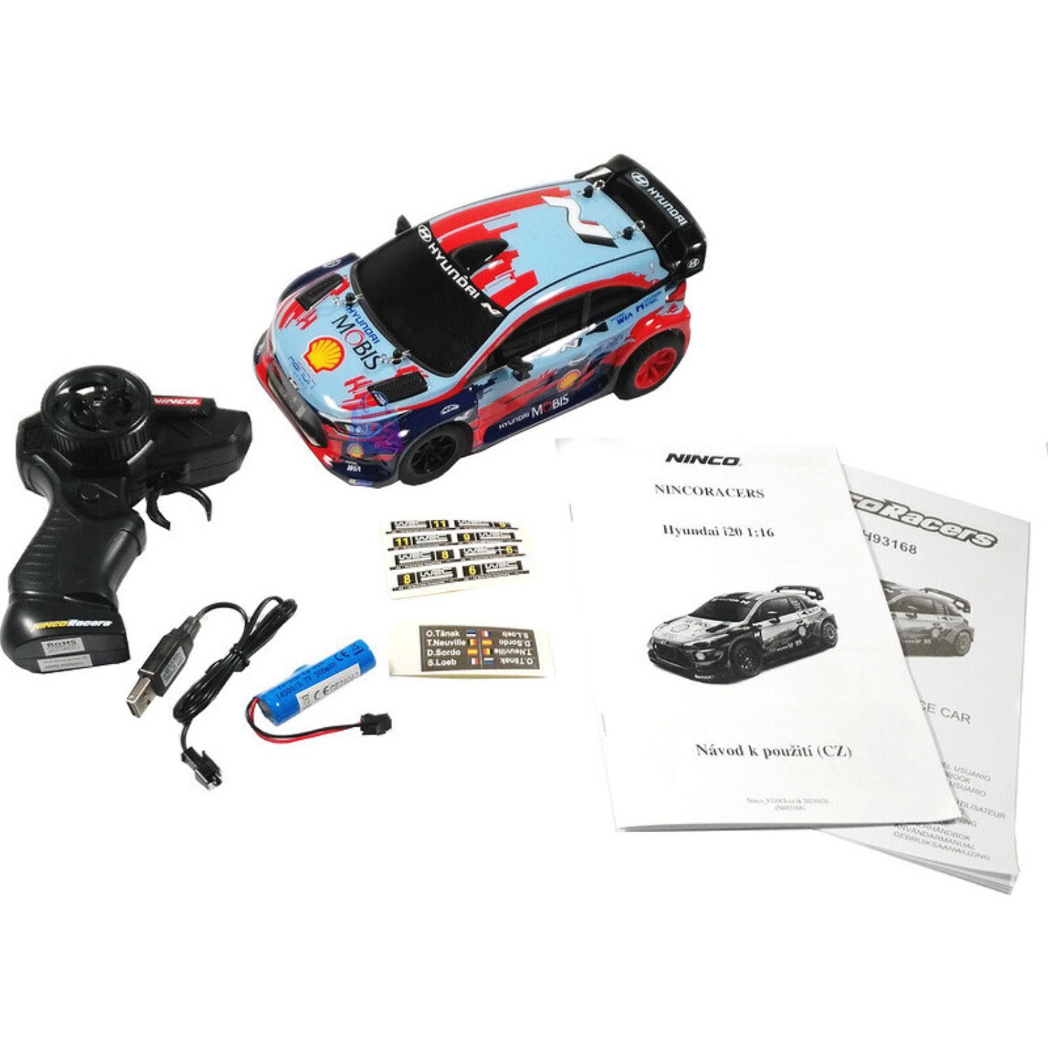 Auto Rc Hyundai I20 Wrc 116 20km Ninco - Ps image number 6.0