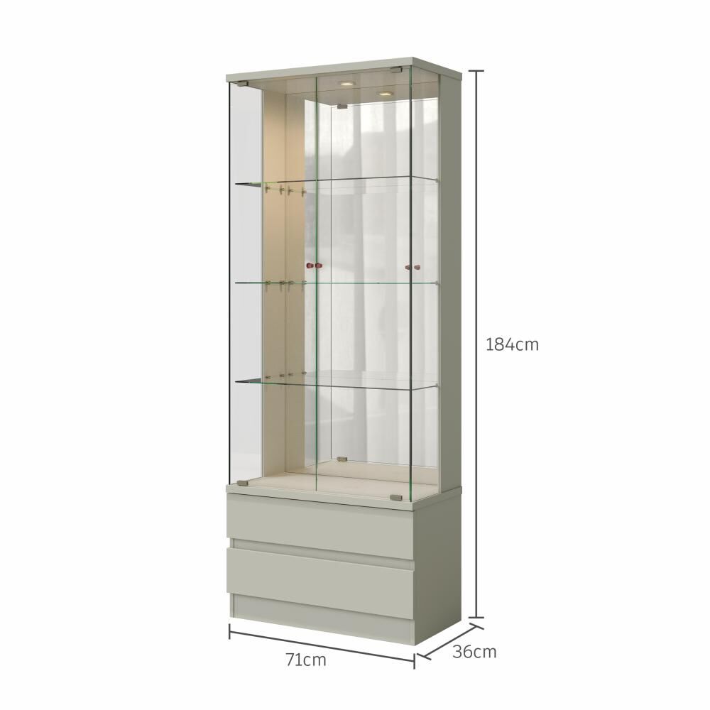 Vitrina Di Poretti Design Vitrina Diamante / 2 Puertas / 2 Puertas image number 2.0