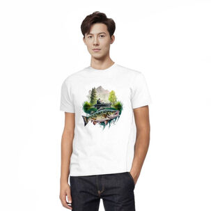 Polera Fish Floki Pesca Naturaleza