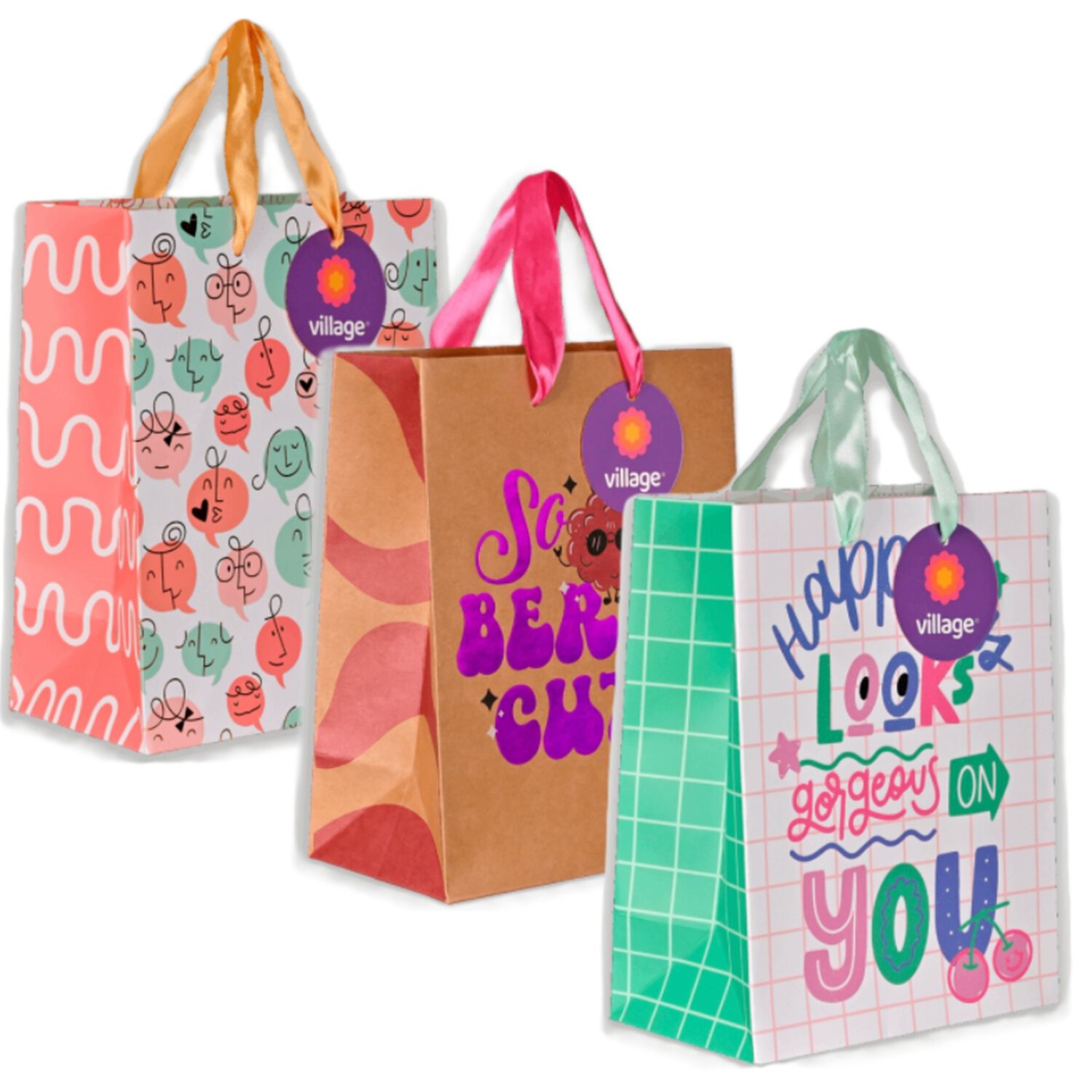 Bolsa De Regalo Femenina Cute (m) Village image number 0.0
