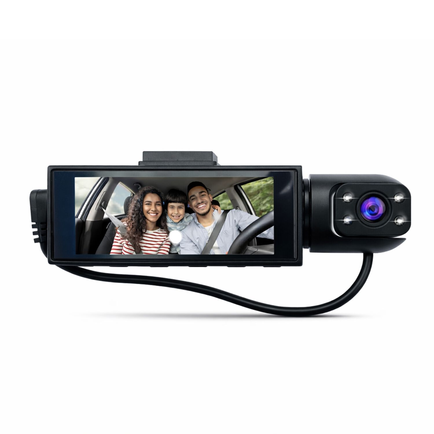Dashcam C&aacute;mara Frontal E Interior Con Visi&oacute;n Nocturna Fhd image number 2.0