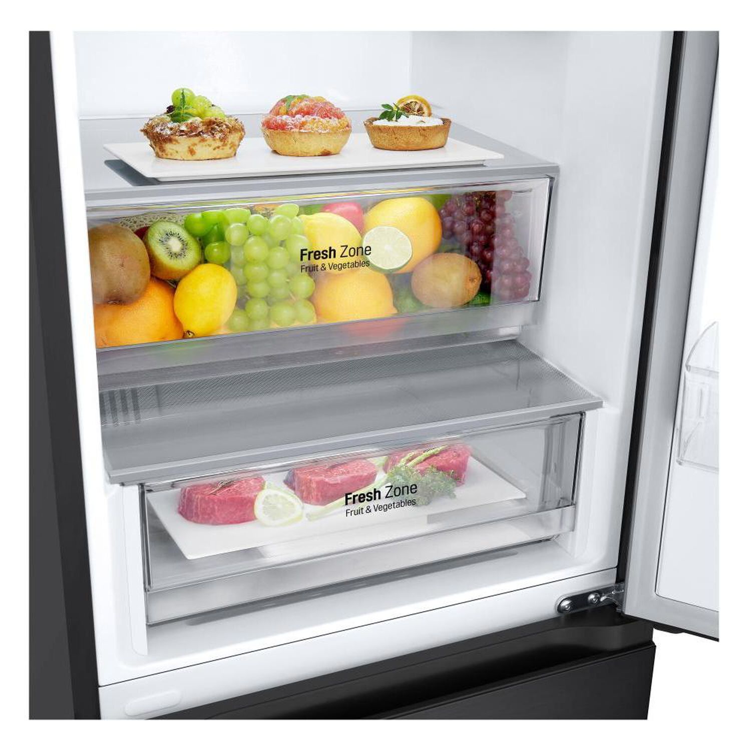 Refrigerador Bottom Freezer LG GB37BPT.AEPPECL / No Frost / 344 Litros / D image number 13.0