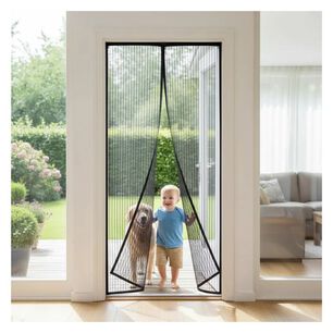 Cortina Mosquitera Magnetica Para Puerta Anti Insectos