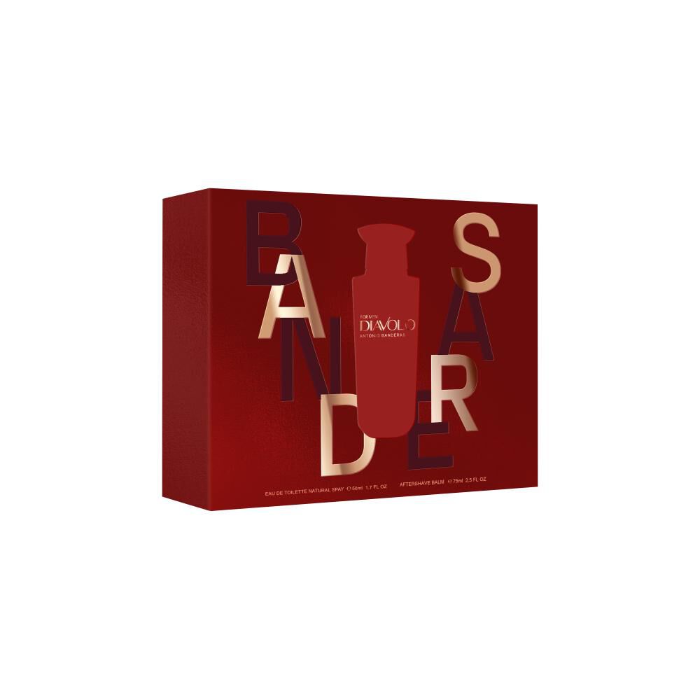 Set De Perfumer&iacute;a Hombre Diavolo Antonio Banderas / 50 Ml / Eau De Parfum + After Shave 75 Ml image number 1.0