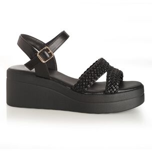 Sandalia Mujer Via Uno Black