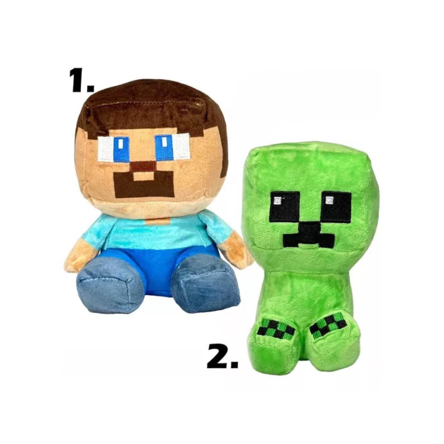 Juguete Pack 4 Peluches Minecraft 25cm Infantil image number 1.0