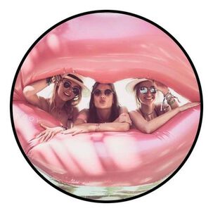 Flotador Xxl Labios Boca Inflables Piscina Pool Party