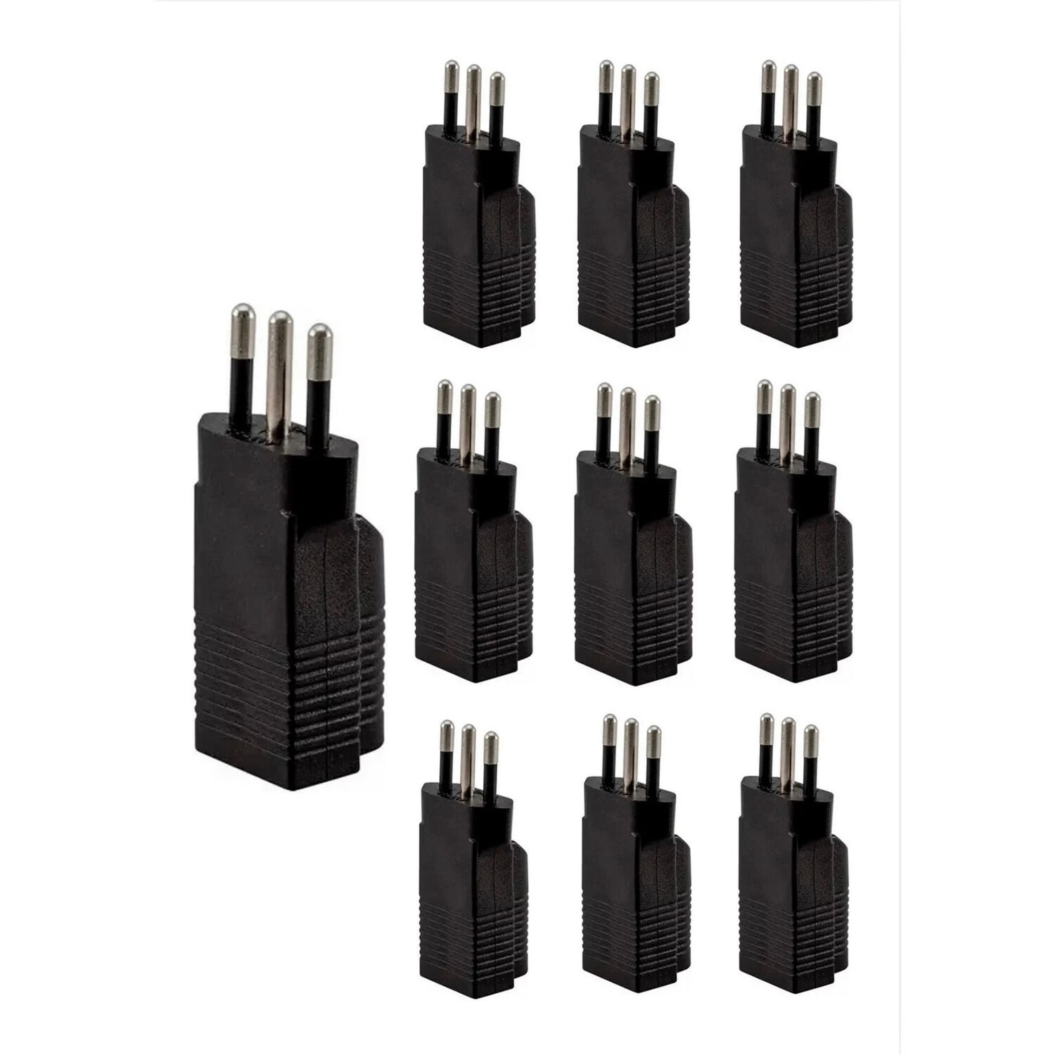 Enchufe Adaptador Americano A Nacional 10a 250v/ Pack 10 Unidades image number 0.0