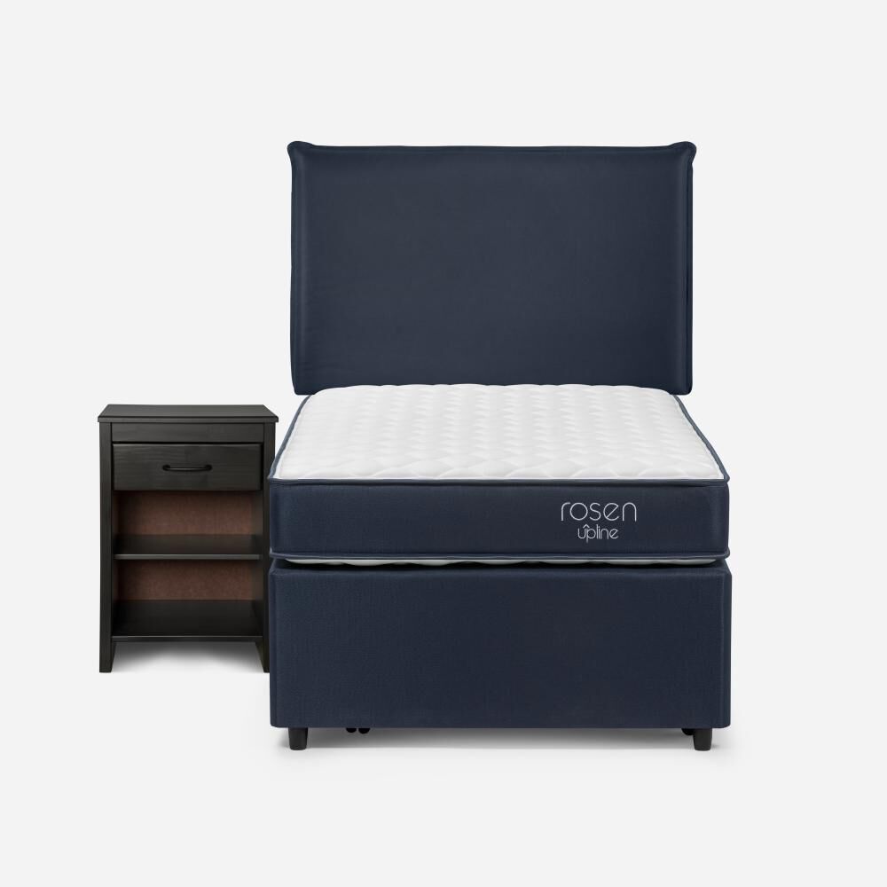 Cama Nido Rosen Upline / 1.5 Plazas / Base Normal + Set De Maderas Maurice image number 1.0