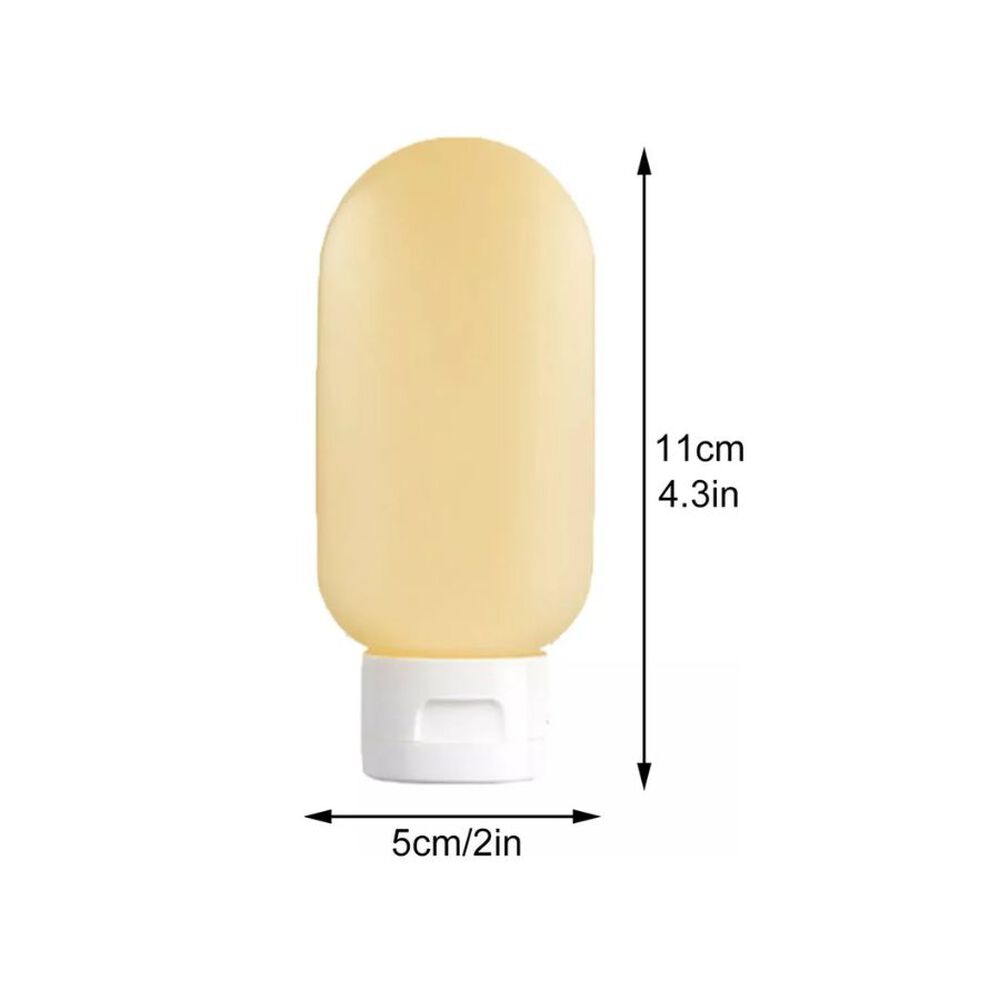 Set 3 Botellas Silicona Recargables Para Viajeros 60 Ml image number 2.0
