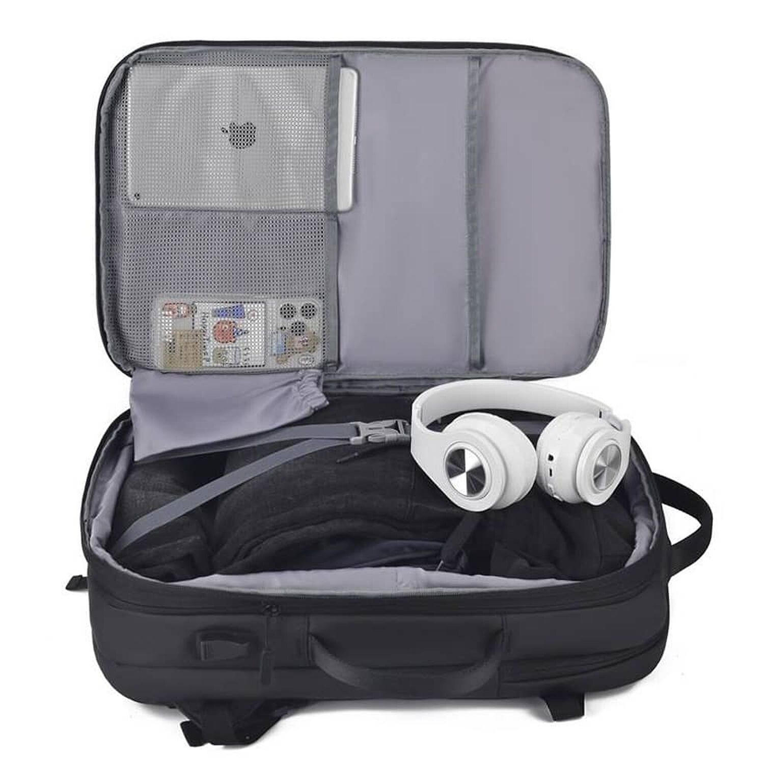 Mochila De Cabina 45x35x20 Avion Expandible Impermeable 40l image number 3.0