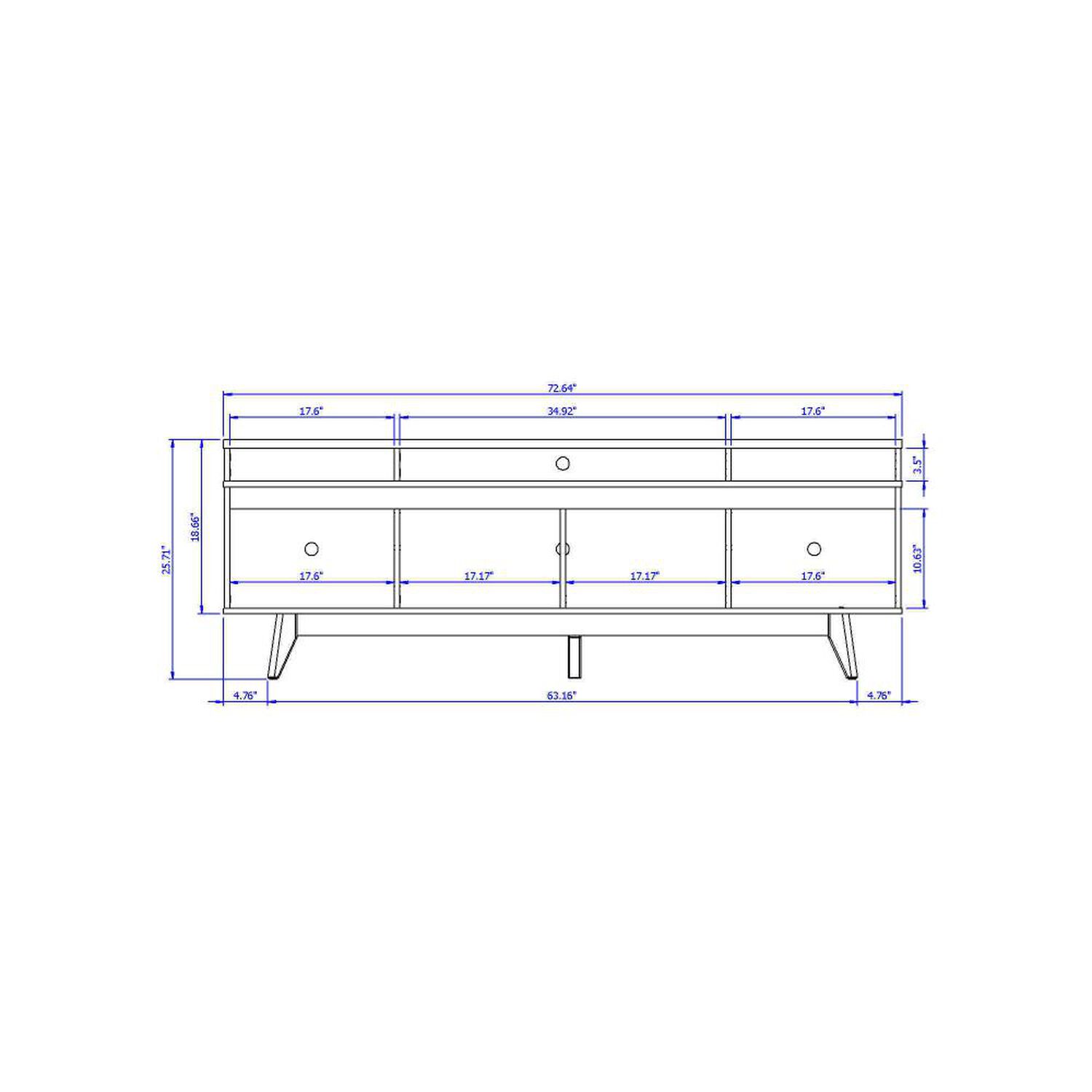 Rack Tv Decocasa R Flynst1 8 image number 5.0
