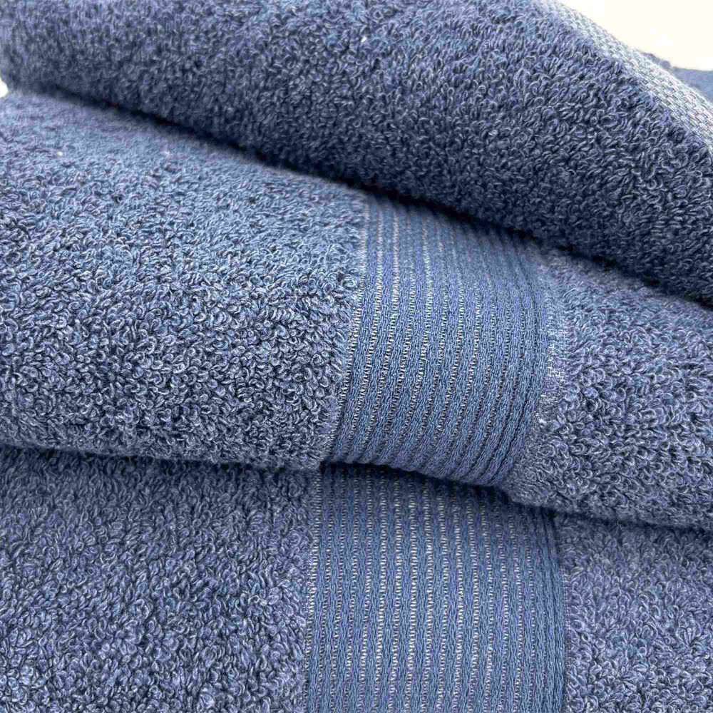 Juego Toalla Andes 3 Piezas Lisa Azul image number 1.0