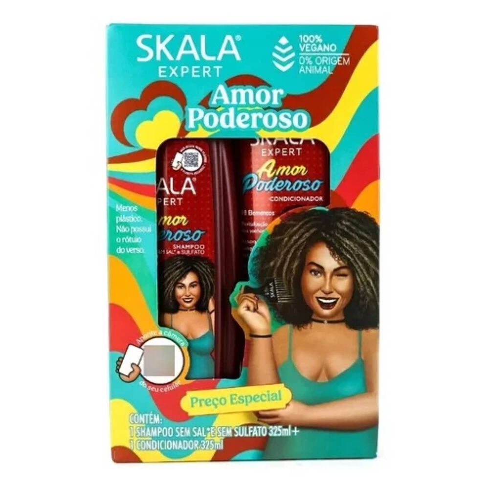 Kit Shampoo Y Acond Amor Poderoso Skala Expert 650ml image number 0.0
