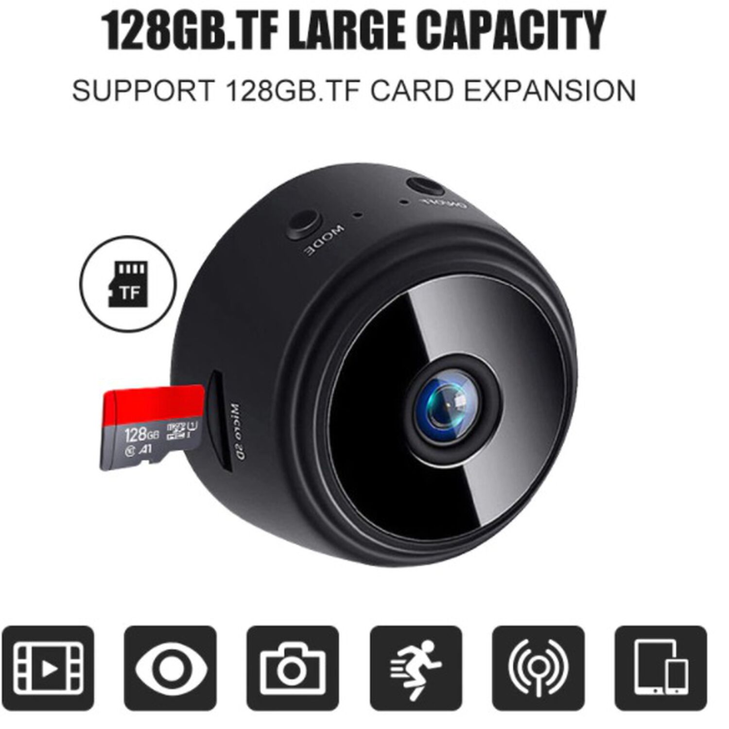 Camara Videovigilancia Inalambrica Peque&ntilde;a Diminuta 1080p Wifi image number 2.0