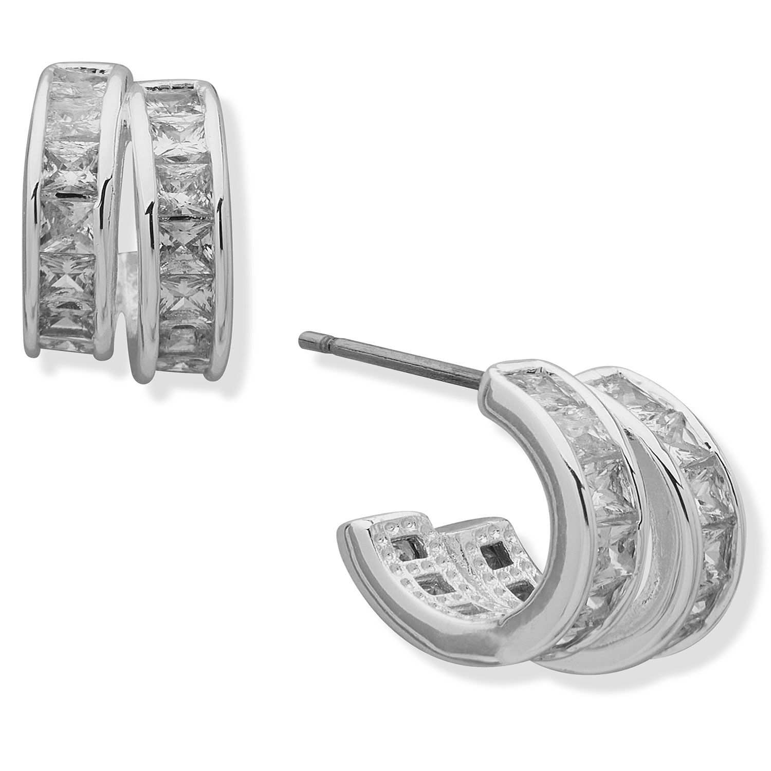 Aros Anne Klein Plateado Mujer 01g00690 image number 0.0