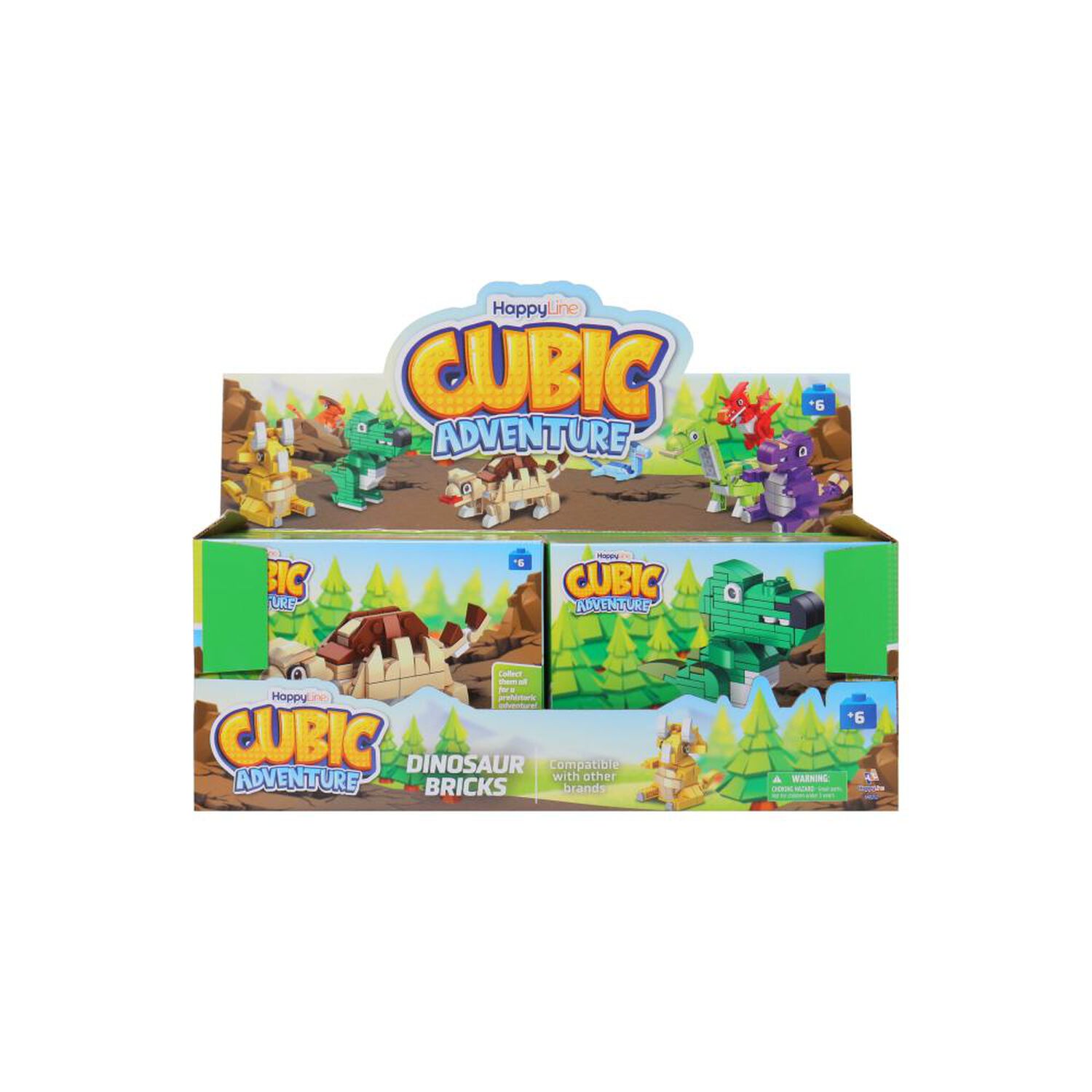 Bloques Happy Line Dinosaurio image number 3.0