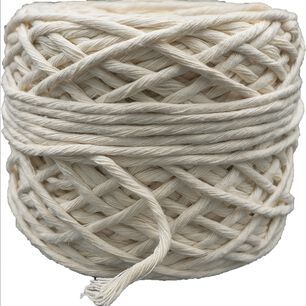 Algod&oacute;n Peinado 3mm Macram&eacute; 100mts 350gr Aprox Cuerda Cord&oacute;n