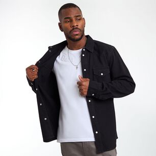Camisa Denim Regular Manga Larga Hombre Az Rolly Go
