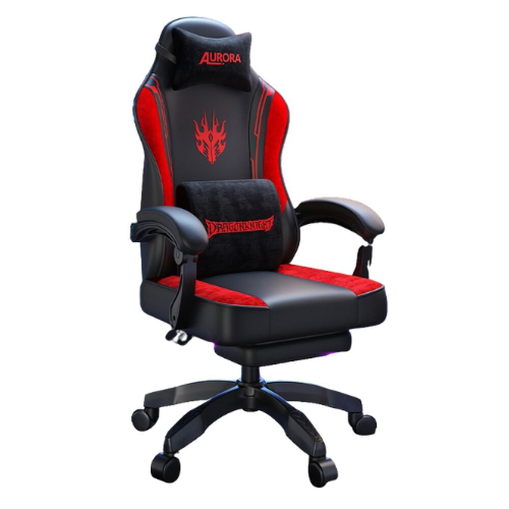 Silla Gamer Con Soporte Lumbar Reclinable 135 Y Reposapies image number 0.0