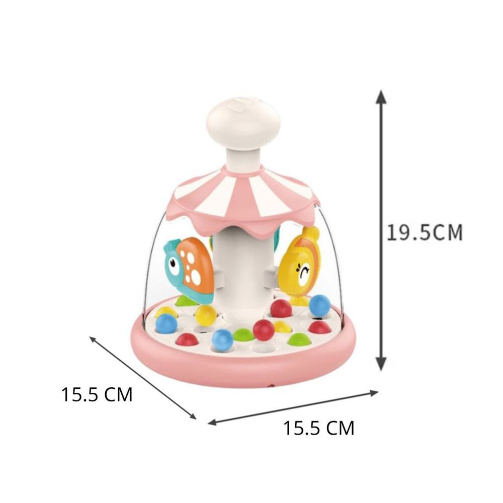Juguete Carrusel Did&aacute;ctico Interactivo Para Ni&ntilde;os image number 2.0