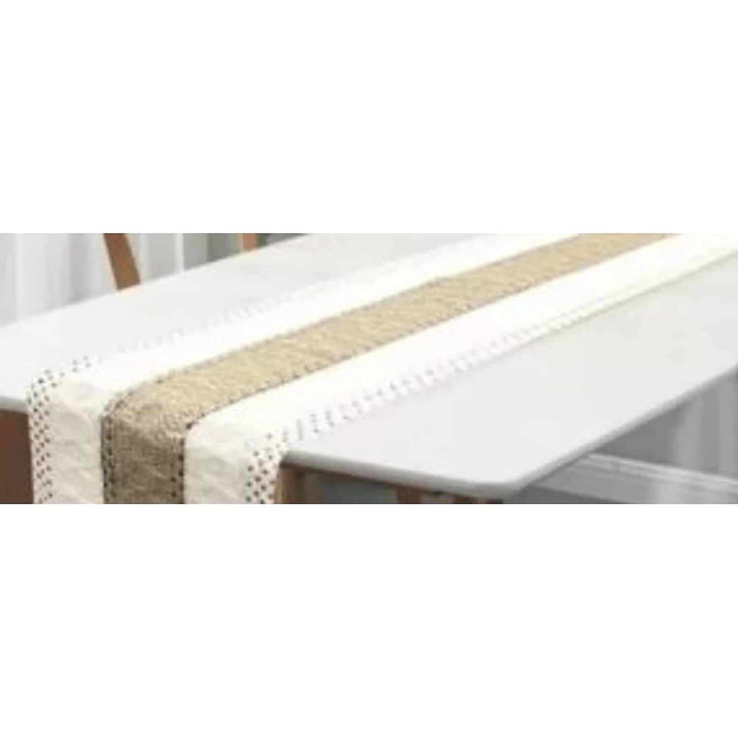 Camino De Mesa Decorativo Dise&ntilde;o Tejido Encaje Mesa Comedor Caf&eacute; image number 1.0