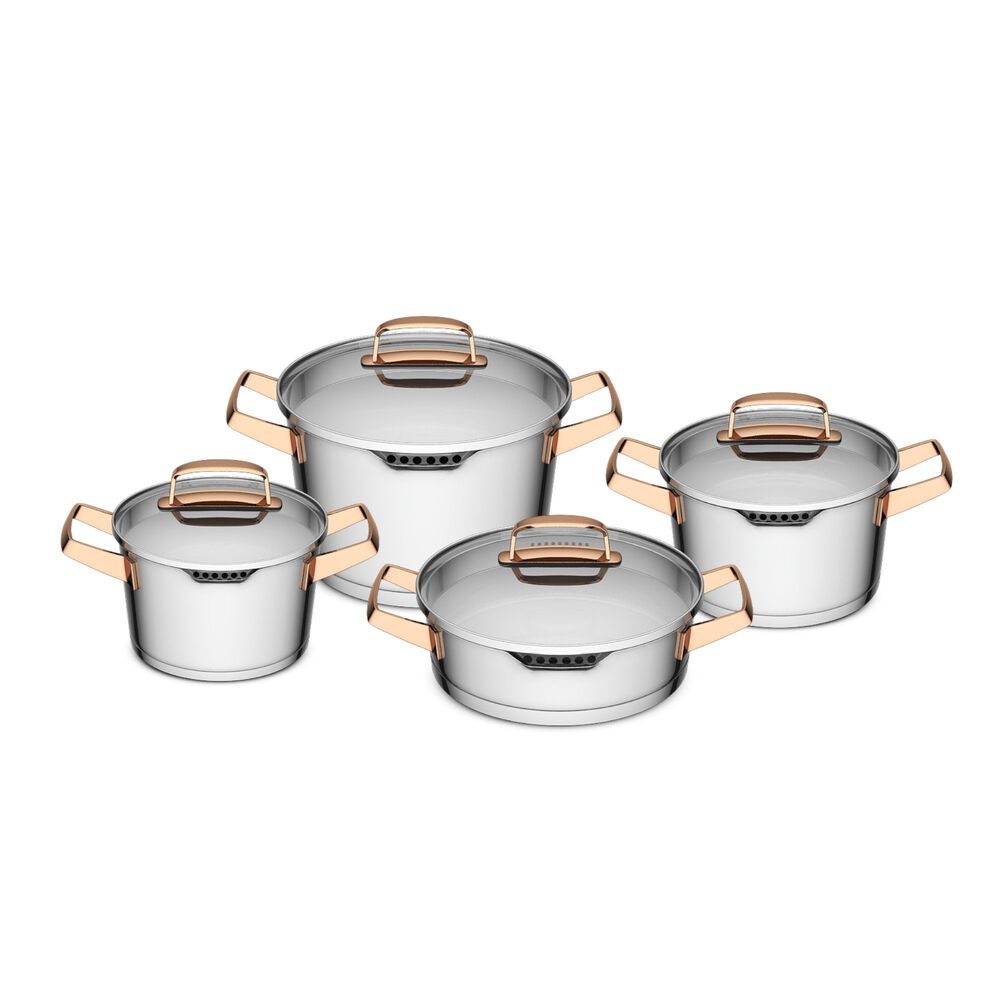 Bateria Simple Cook Niza Cobre 8 Pzs image number 1.0