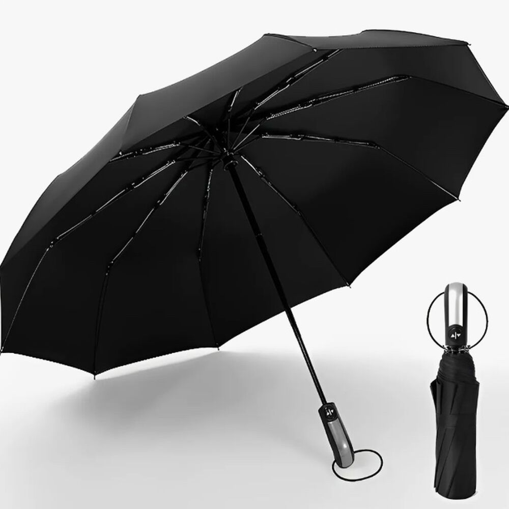 Paraguas Plegable Negro image number 0.0