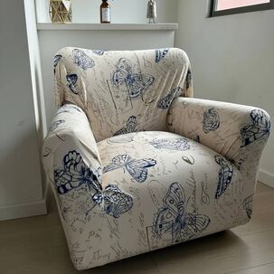 Funda De Sof&aacute; Estampada De 1 Cuerpo