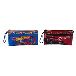 Estuche Doble Cierre Hot Wheels 2 Dise&ntilde;os