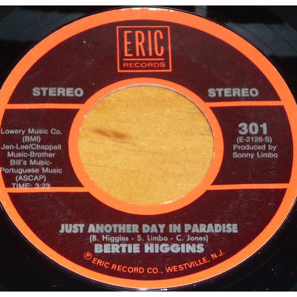 Bertie Higgins - Key Largo | 7" Single Vinilo Usado image number 1.0