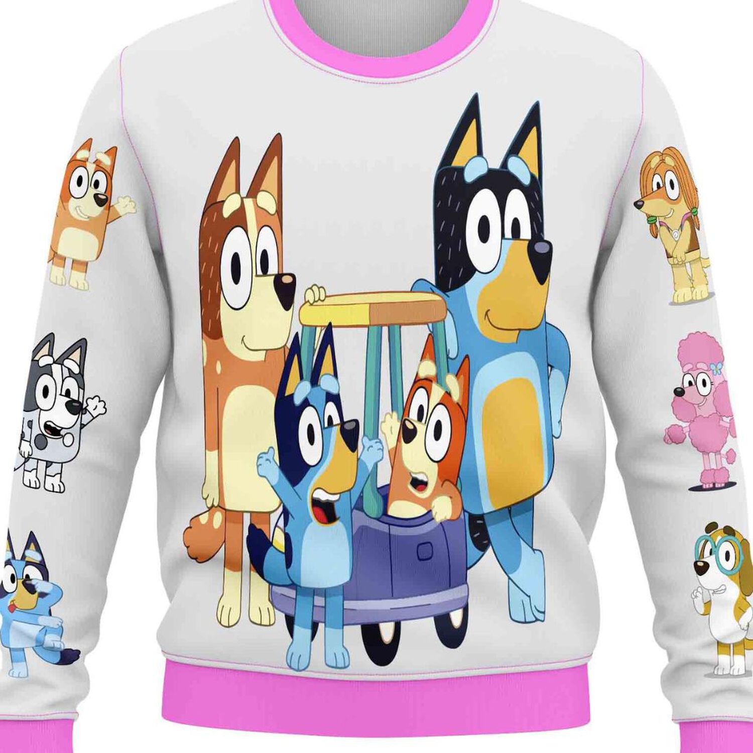 Poleron Infantil Bluey Rd9 image number 3.0