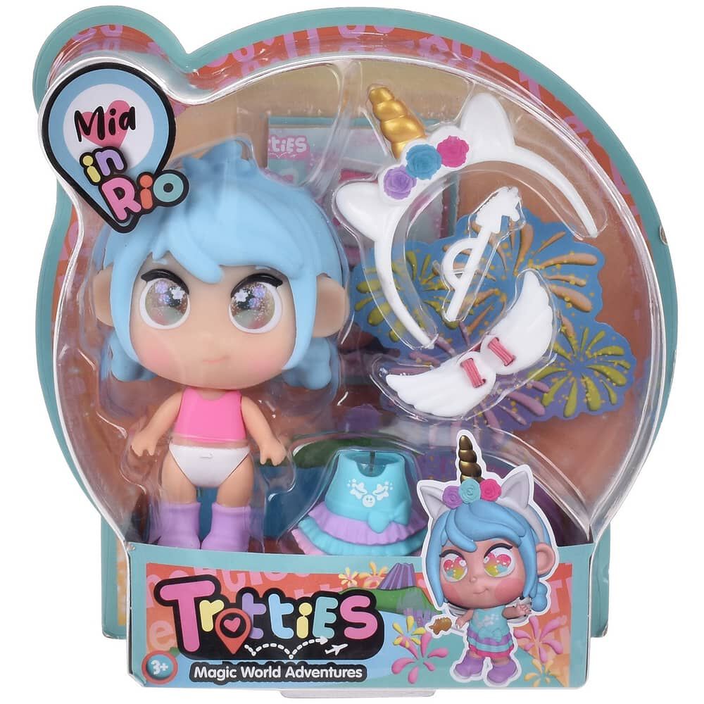 Mu&ntilde;eca Vestida Para Viajar Mini Trotties image number 5.0