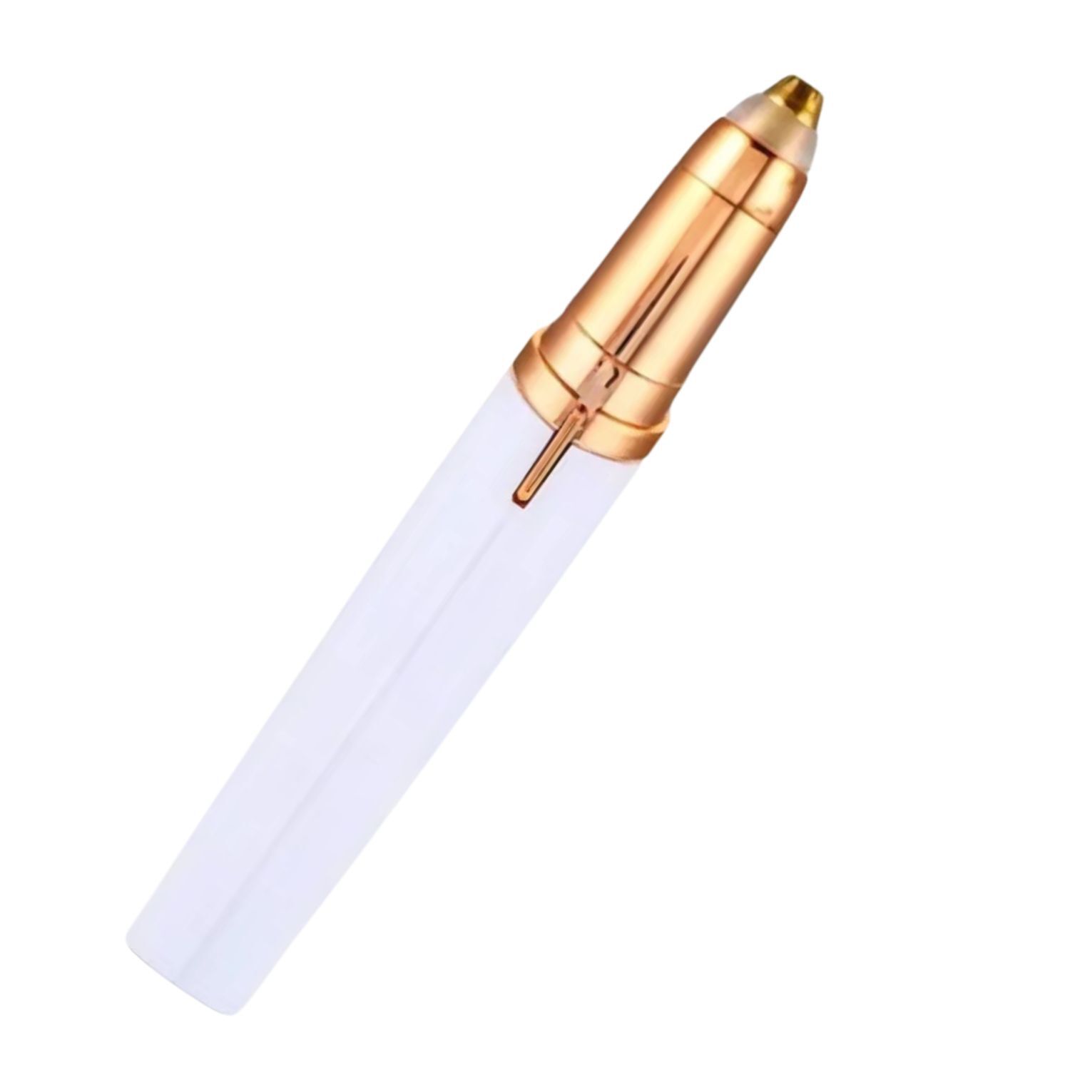 Depiladora Port&aacute;til Cejas Recargable 13cm Eficaz Blanca image number 0.0