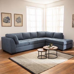 Sofá Seccional Living Factory Londres Derecho / 7 Cuerpos