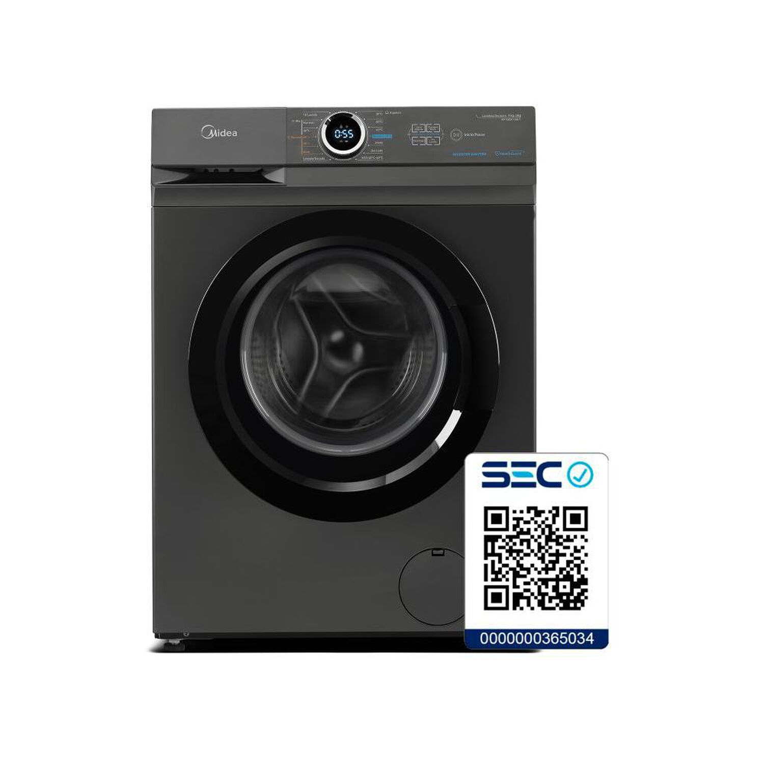 Lavadora Secadora Midea MF100D110B/T / 11 Kg / 8 Kg image number 8.0