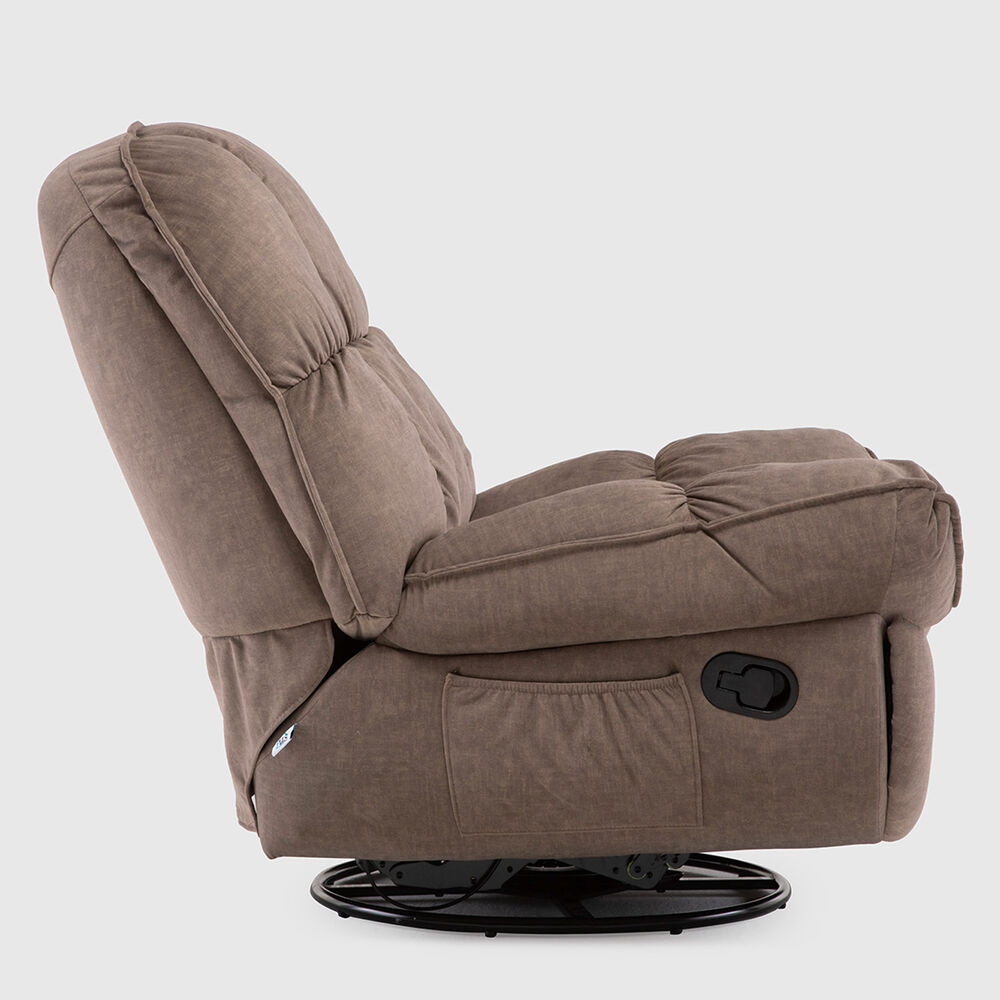 Bergere Millenium Brown Reclinable, Mecedor Y Giratorio image number 4.0