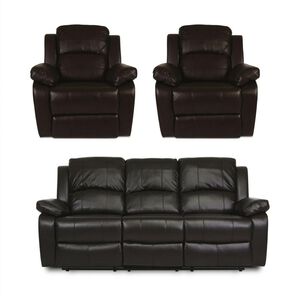 Juego De Living Reclinable Cic Valencia - Andalucia / 1 Cuerpo + 3 Cuerpos