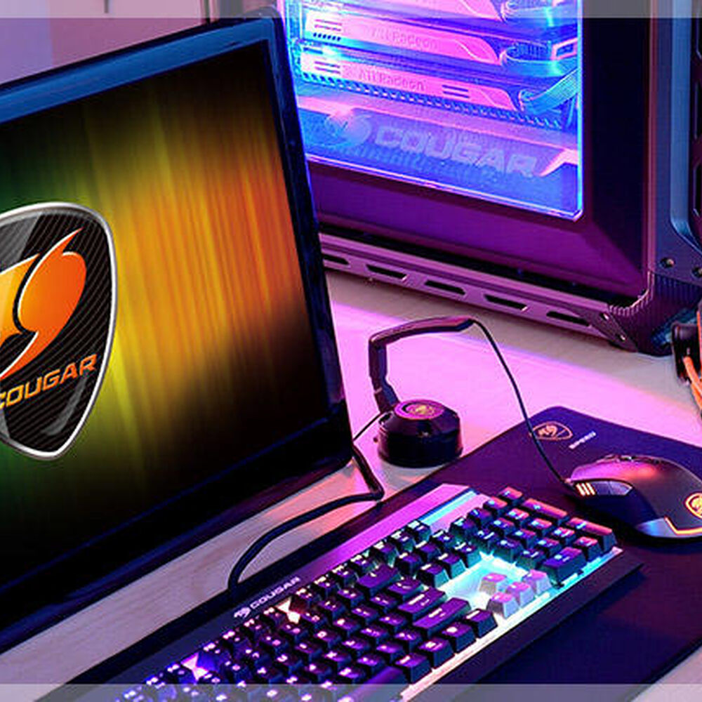 Hub Usb Gamer Cougar Bunker + Bungee Mouse Full Rgb image number 6.0
