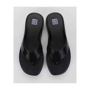 Sandalia Mujer Negro Zoom Zaxy