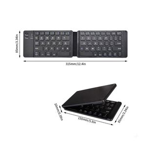 Teclado Inal&aacute;mbrico Plegable Bluetooth