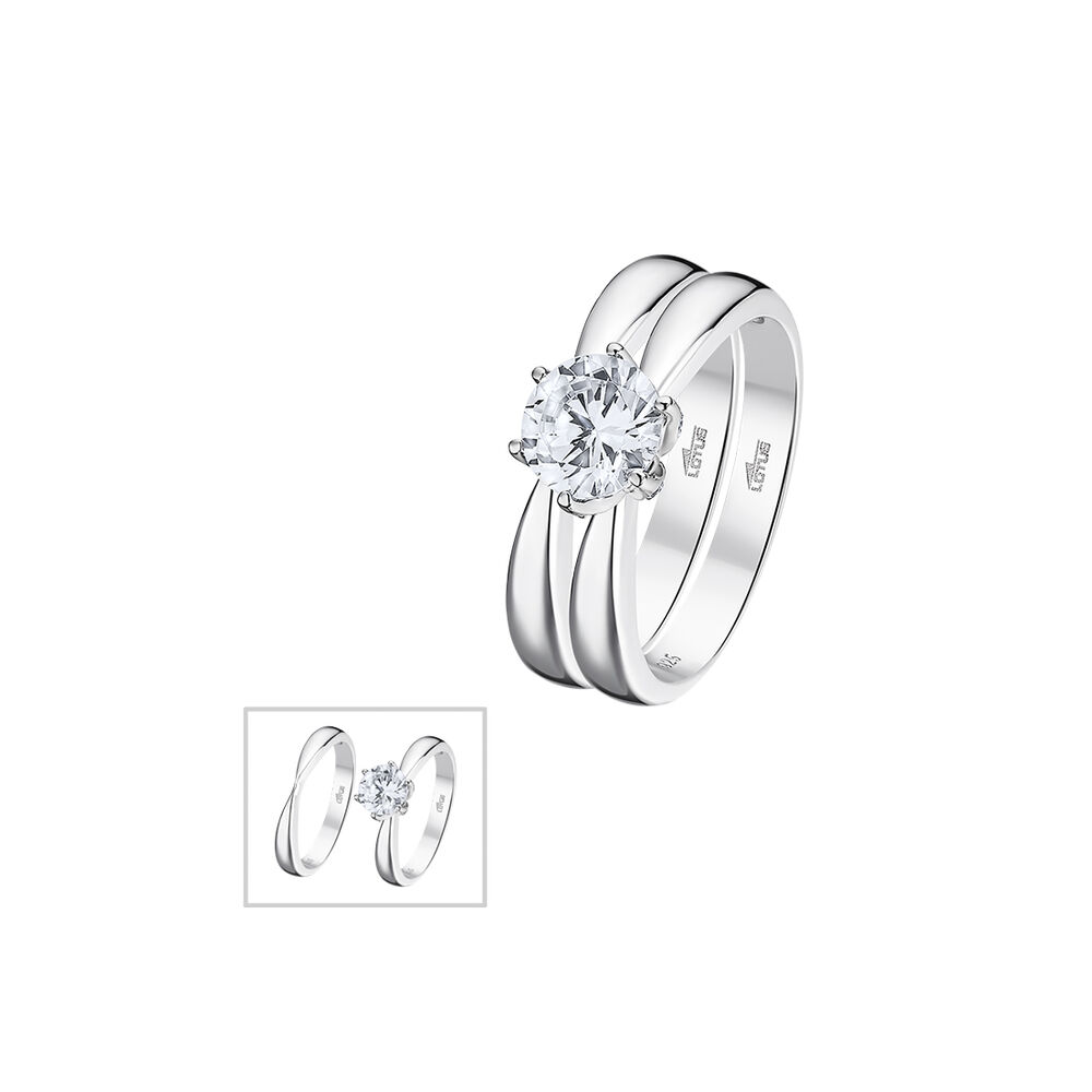 Anillo Lp3509-3/112 Lotus Silver Mujer Pure Essential image number 0.0