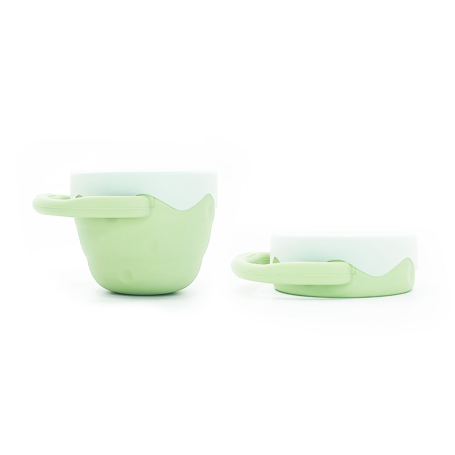 Vaso Cereal Silicona Verde Oliva image number 1.0