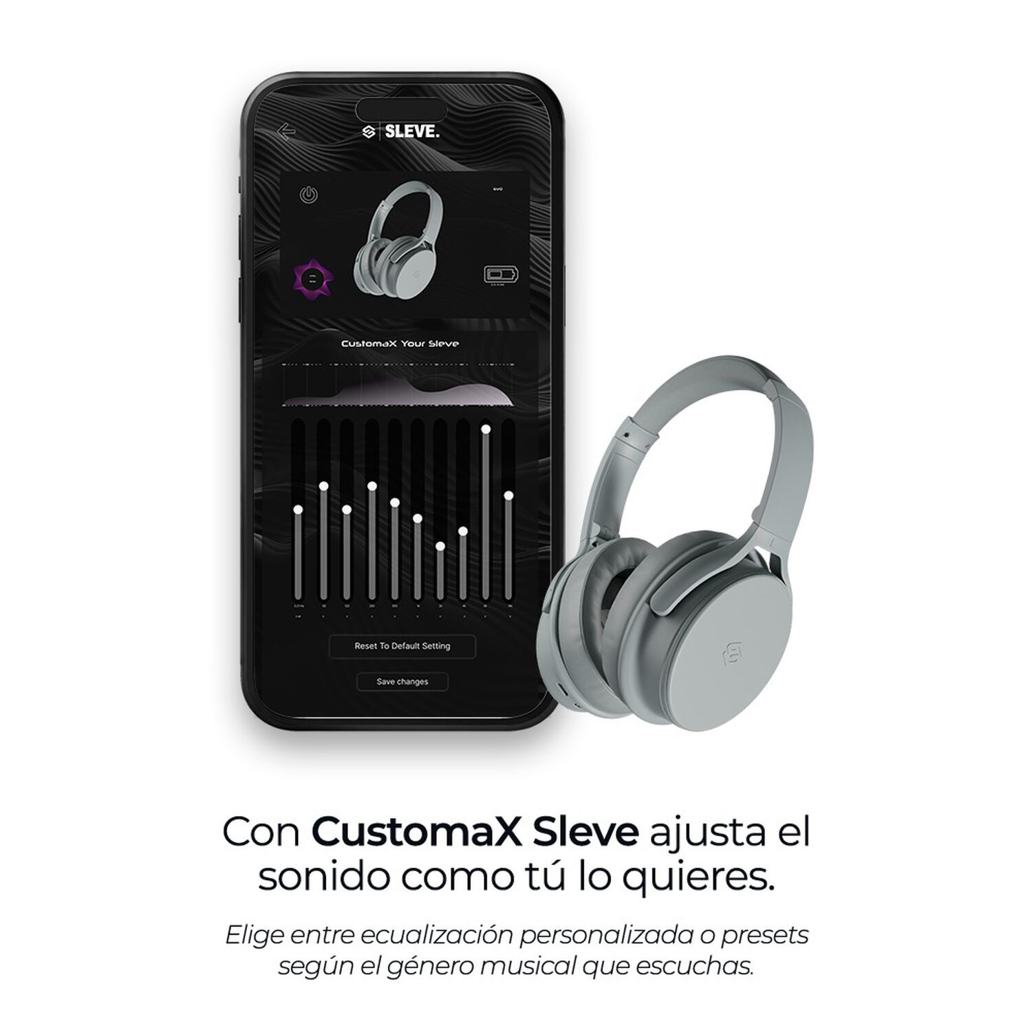 Aud&iacute;fonos Inal&aacute;mbricos Bluetooth Sleve Evo 2gen image number 35.0