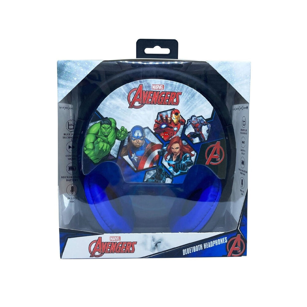 Aud&iacute;fonos Bluetooth Capit&aacute;n Am&eacute;rica Marvel - Ps image number 3.0