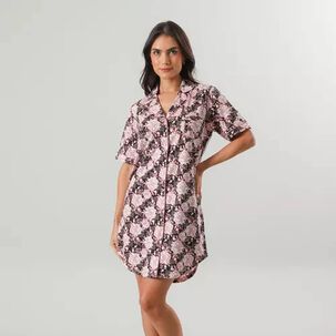 Camisola Abotonada Marca Flores